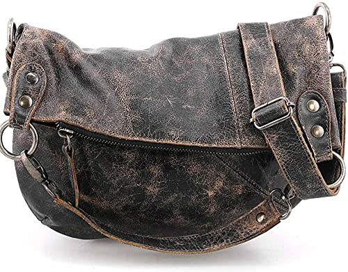 BED|STÜ Tahiti Leather Purse - Genuine Leather Crossbody Bag for Women - Medium Size Handcrafted Purse - Perfect for Work, Travel & Everyday Use