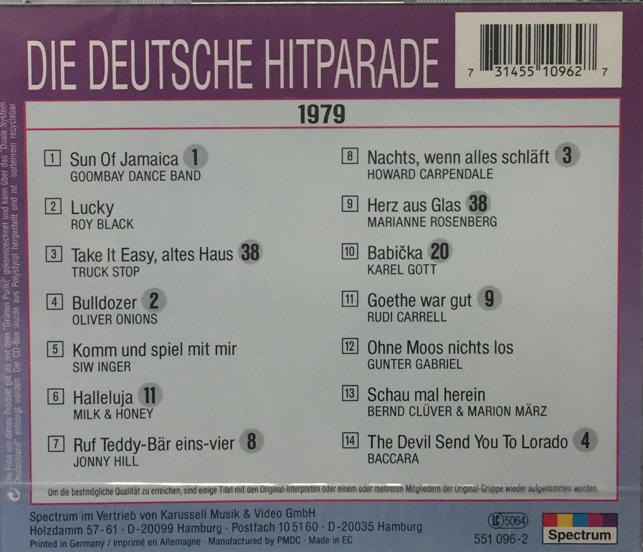 Goombay Dance Band, Roy Black, Truck Stop, Milk & Honey, Jonny Hill, Rudi Carrell - Classic German Pop & Schlager Music Collection for Parties, Nostalgia & Retro Events