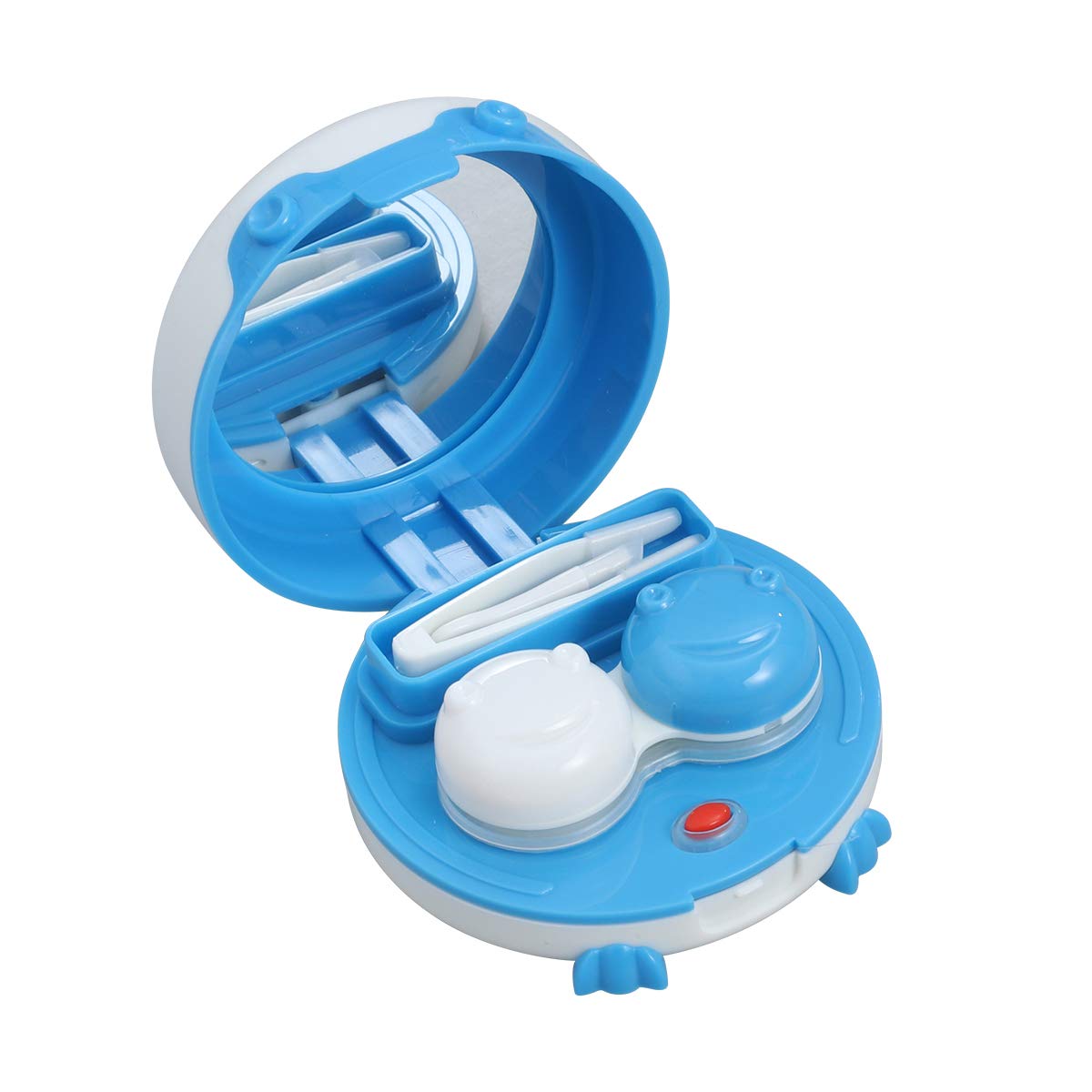 Portable Ultrasonic Contact Lens Cleaner Machine - Automatic Lens Washer & Storage Case for Daily Eye Care - Perfect for Travel, Home & Office Use