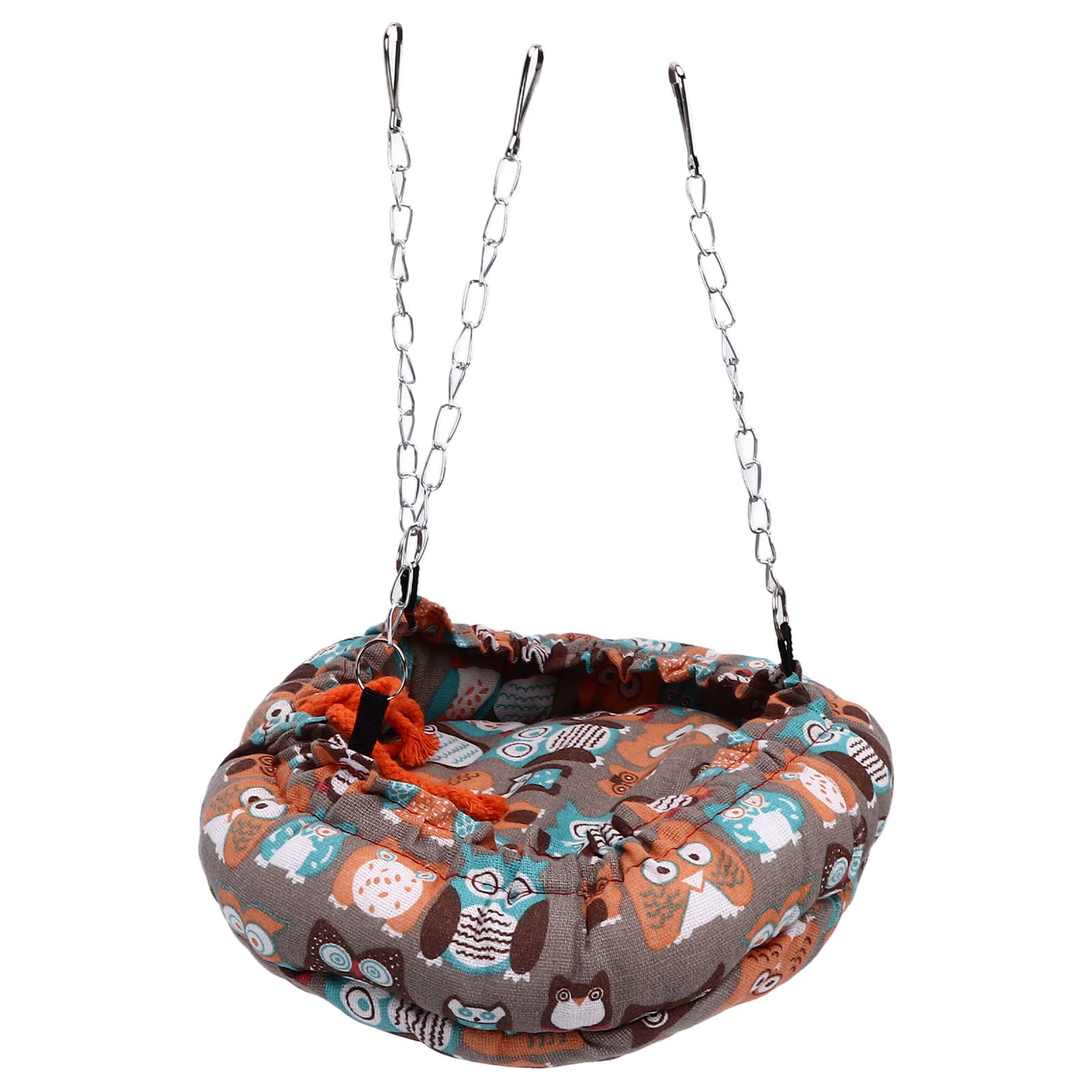 01 02 015 Parakeet Bird Bed - Portable Hanging Bird Cage with Suspensible Design - Perfect for Home, Outdoor & Travel Use - Cozy Nest for Small Birds Like Budgies and Lovebirds
