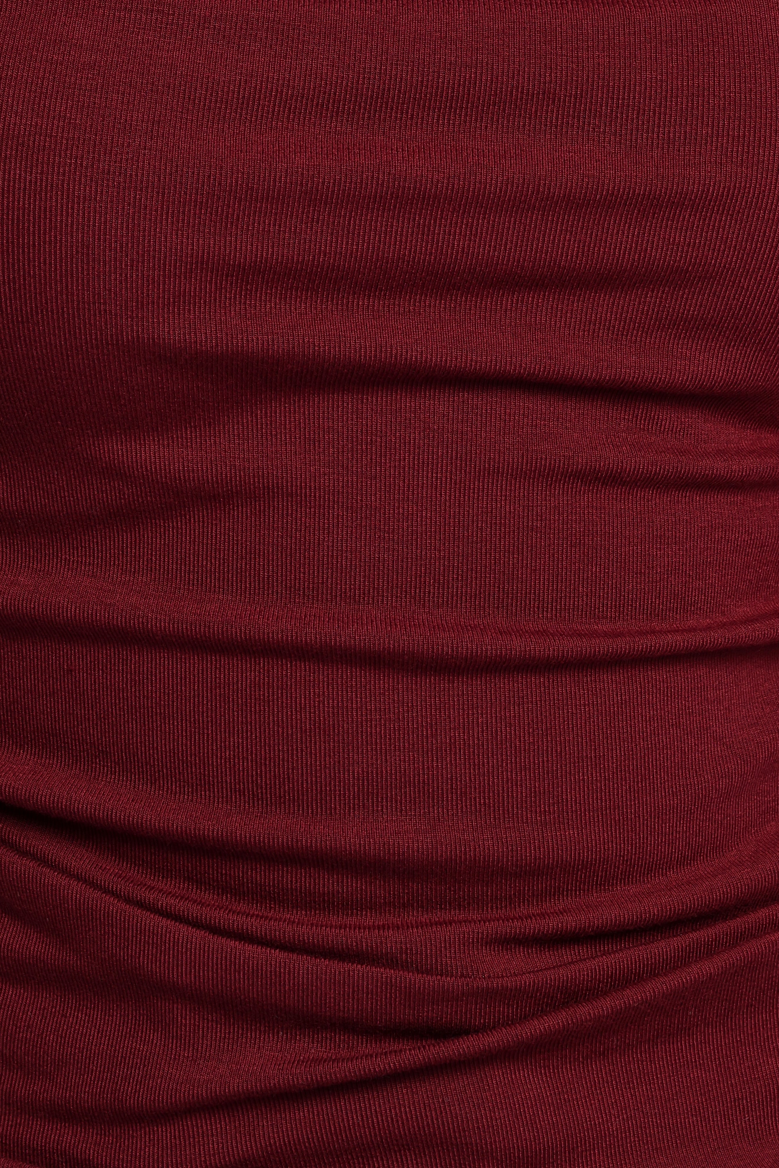 Cherry Chocolate Knit Top for Women - Soft & Comfortable Casual Wear - Perfect for Everyday Outfits, Office, and Date Nights