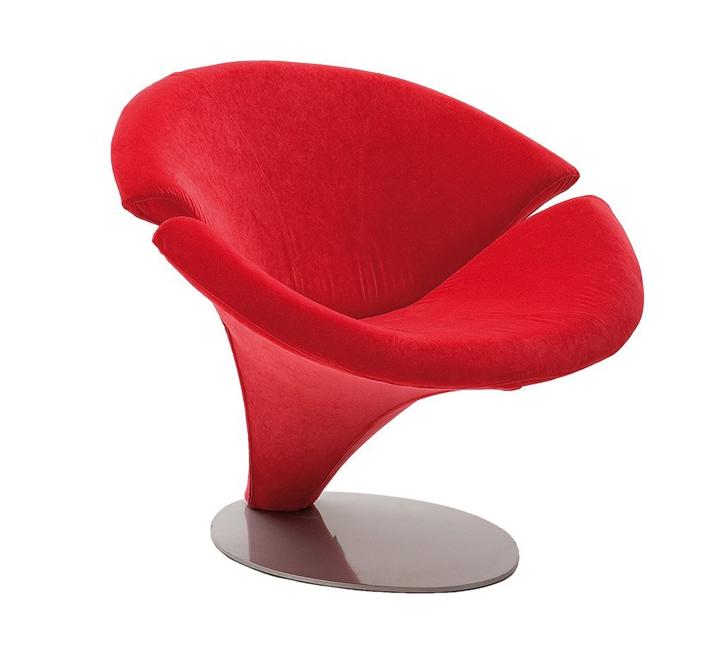 Giovannetti Flower Lounge Chair - Modern Accent Chair for Living Room, Bedroom & Patio - Stylish Comfortable Seating for Relaxing & Decor