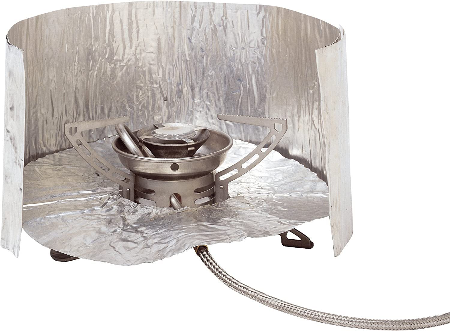 Primus Windscreen and Heat Reflector Set for Camping Stoves - Lightweight, Durable Wind Protection for Outdoor Cooking, Hiking & Backpacking