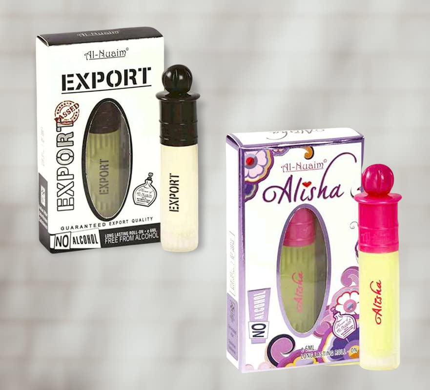 EXPORT & ALISHA (2-Pack) - Premium Quality for Home, Office, and Travel Use