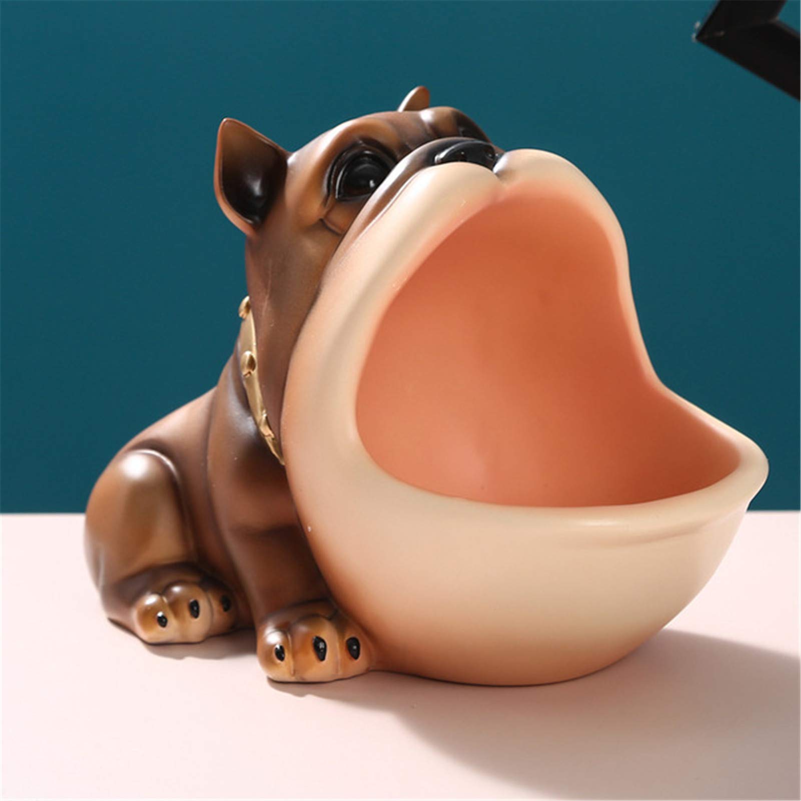 LILOVE 3D Hippo Sculpture Statue - Animal Figurine Home Decor, Storage Box & Tabletop Decoration - Perfect for Living Room, Office Desk & Gift Giving