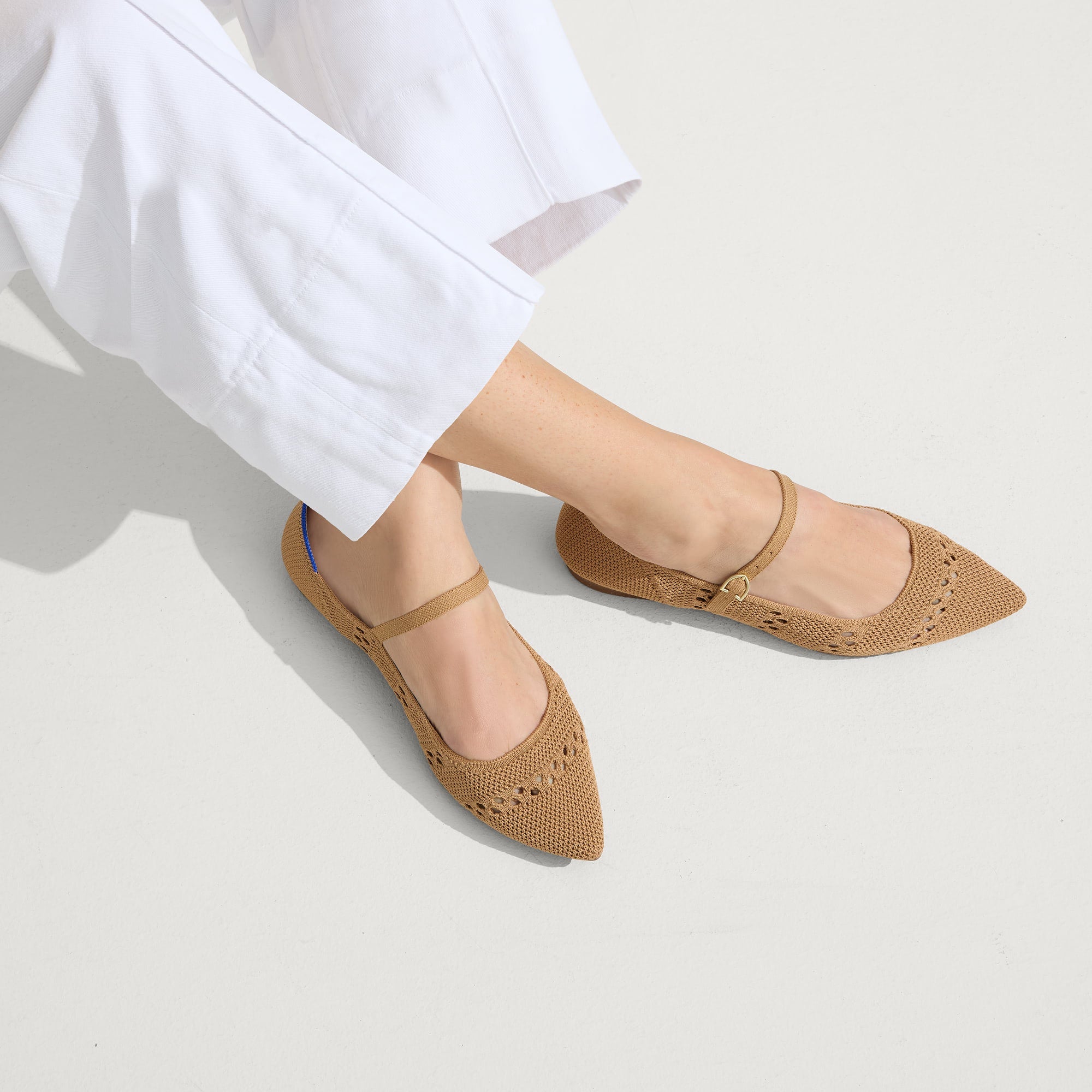 The Point Mary Jane II Wren Crochet - Comfortable Women's Shoes for Casual Wear, Walking & Everyday Use