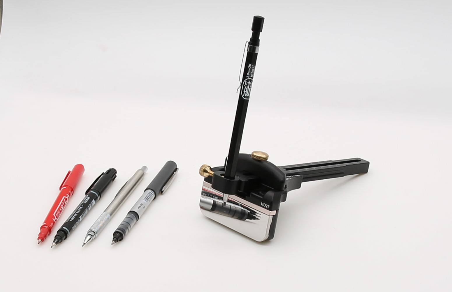 Hongdui Tools Scribe Marking Tool - Precision Metalworking & Woodworking Marking Gauge for DIY Projects & Professional Use