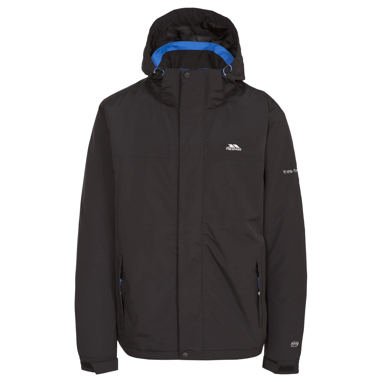 Trespass Donelly Men's Insulated Waterproof Jacket - Winter Outdoor Hiking Skiing Snow Sports Coat for Cold Weather Protection