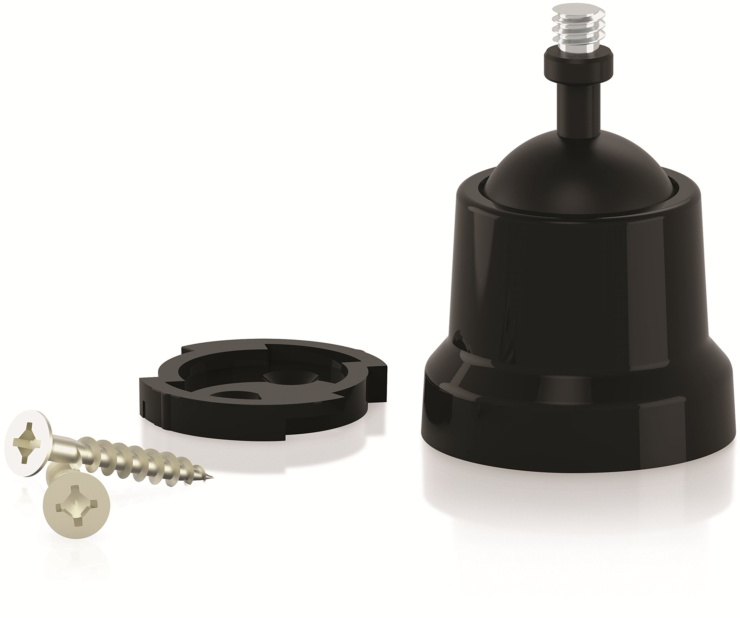 Arlo Outdoor Mount - 2 Pack Swivel Base Camera Mounting Bracket for Arlo Essential, Pro 4, Pro 3, Pro 2, Pro, Ultra 2 & Ultra Cameras - Secure & Adjustable Installation for Home Security & Surveillance - VMA4000B (Black)
