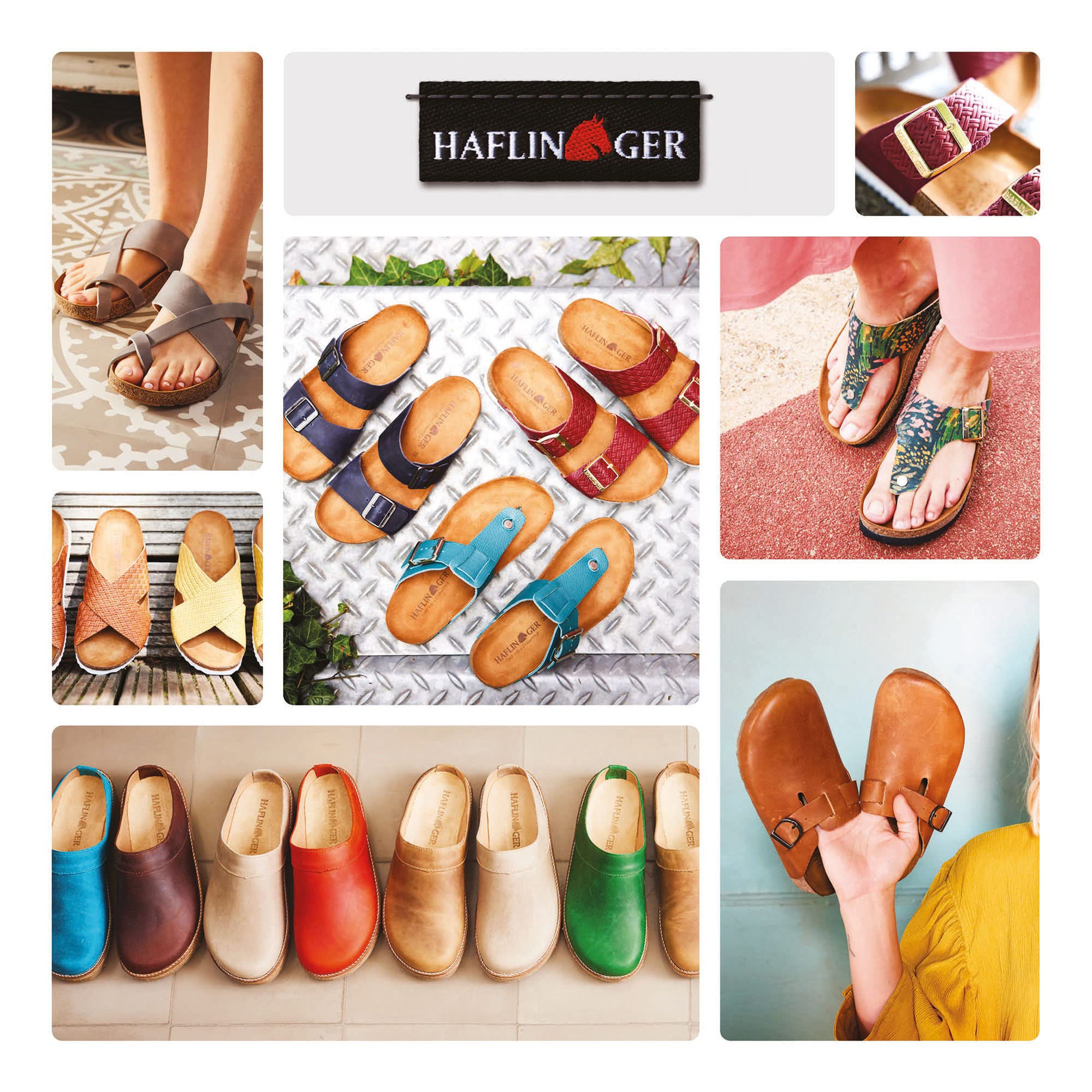HAFLINGER Unisex Soft Felt Slippers - Cozy Home & Spa Wear