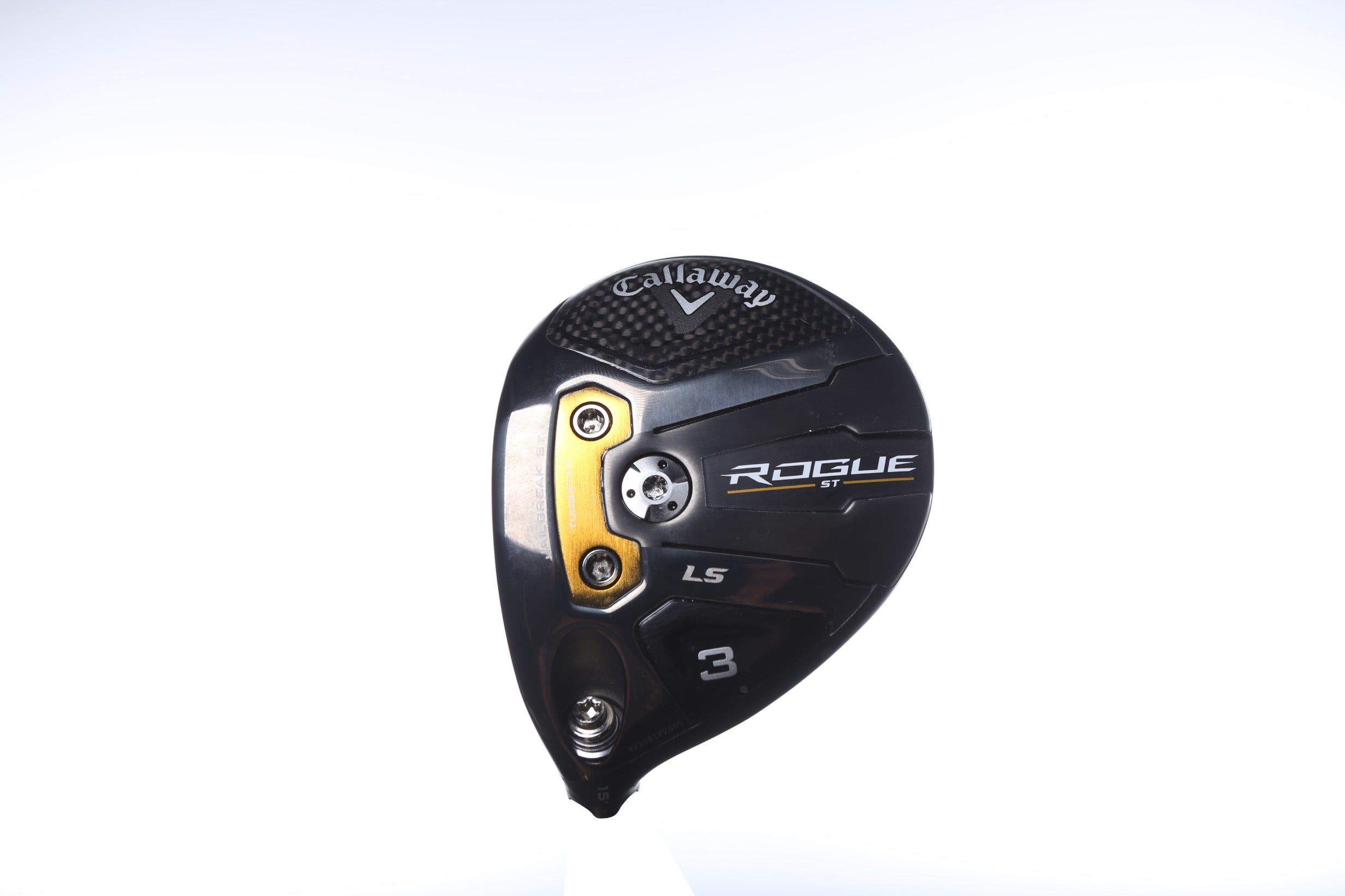 Used Callaway Rogue ST LS Fairway Wood 15° Left Handed Golf Club - HEAD ONLY | Premium Golf Equipment for Left-Handed Players | Perfect for Driving Range Practice & Course Play