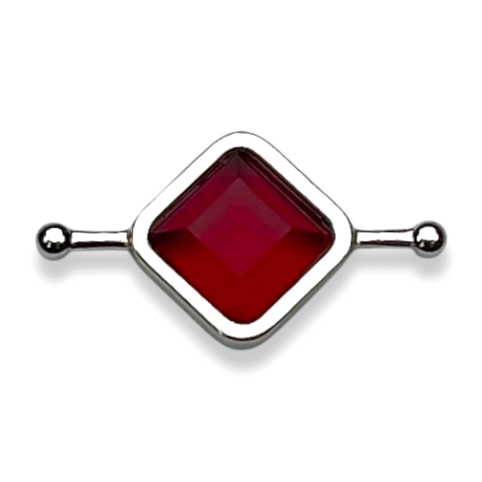 Birthstone CrossBar Necklace - Personalized Birthstone Jewelry for Women | Perfect Gift for Birthday, Anniversary & Special Occasions