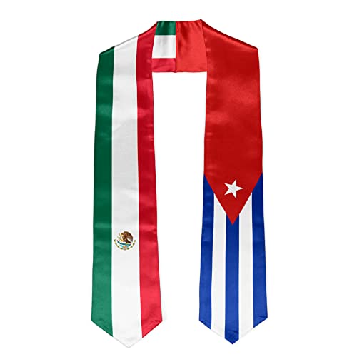 Mexico Cuban Flag