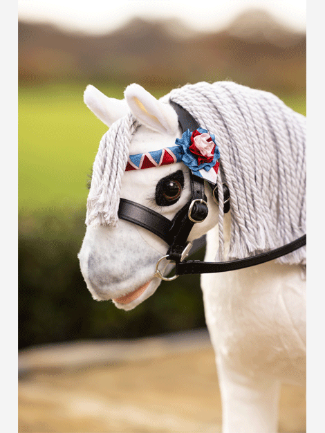 Le Mieux Toy Pony Showing Bridle - Realistic Horse Riding Play Set for Kids | Perfect for Dressage Practice, Show Jumping Pretend Play & Equestrian Themed Birthday Gifts