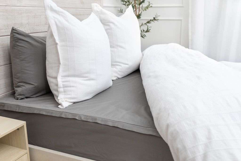 Premium Soft Zipper Sheet Set - Breathable & Wrinkle-Free Bedding for Ultimate Comfort - Perfect for Home, Hotel, and Guest Room Use