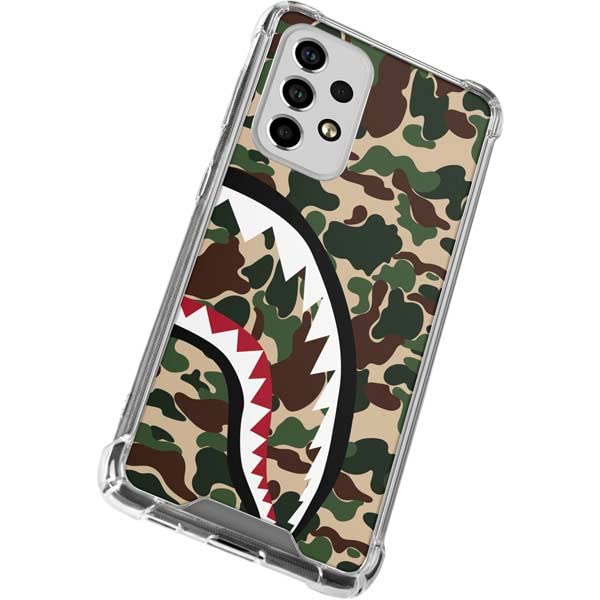 Premium Clear Phone Case for Samsung Galaxy A53 5G - Shark Teeth Street Camo Design | Slim Protective Cover | Scratch Resistant | Perfect for Outdoor Adventures & Urban Lifestyle