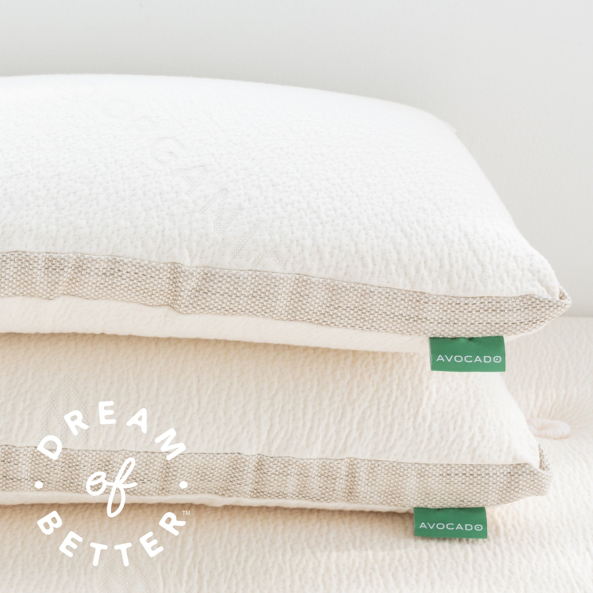Premium Avocado-Shaped Latex Pillow for Neck Support - Ergonomic Design for Side, Back & Stomach Sleepers - Perfect for Home, Office & Travel Use