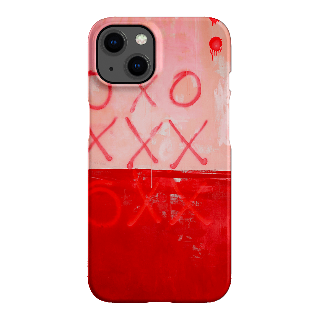 Premium Xoxo Phone Case - Shockproof & Slim Design for iPhone 15/14/13/12/11 Pro Max - Trendy Cute Protective Cover for Everyday Use, Travel & Outdoor Activities