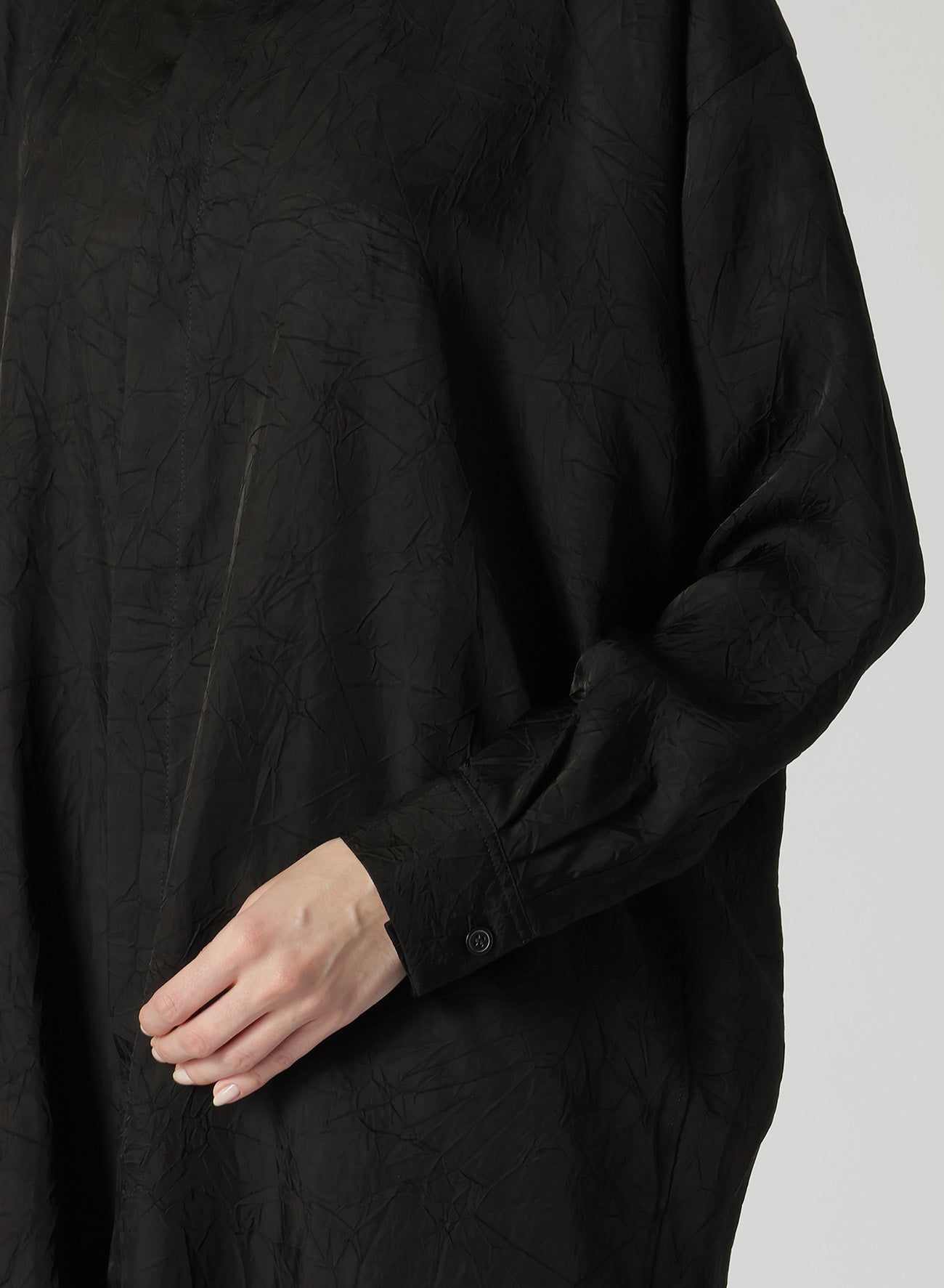 Wrinkle-Resistant Twill Double Placket Blouse for Women - Elegant Office & Casual Wear - Perfect for Work, Dates, and Everyday Outfits