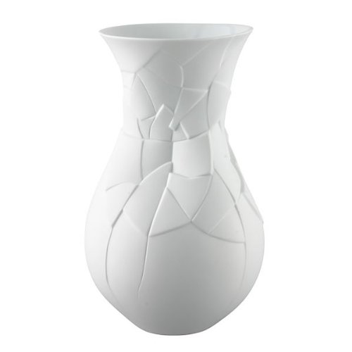 Rosenthal Studio Line Phases Mini Vase - 10 cm White Ceramic Home Decor for Modern Living Room, Office Desk & Wedding Centerpiece