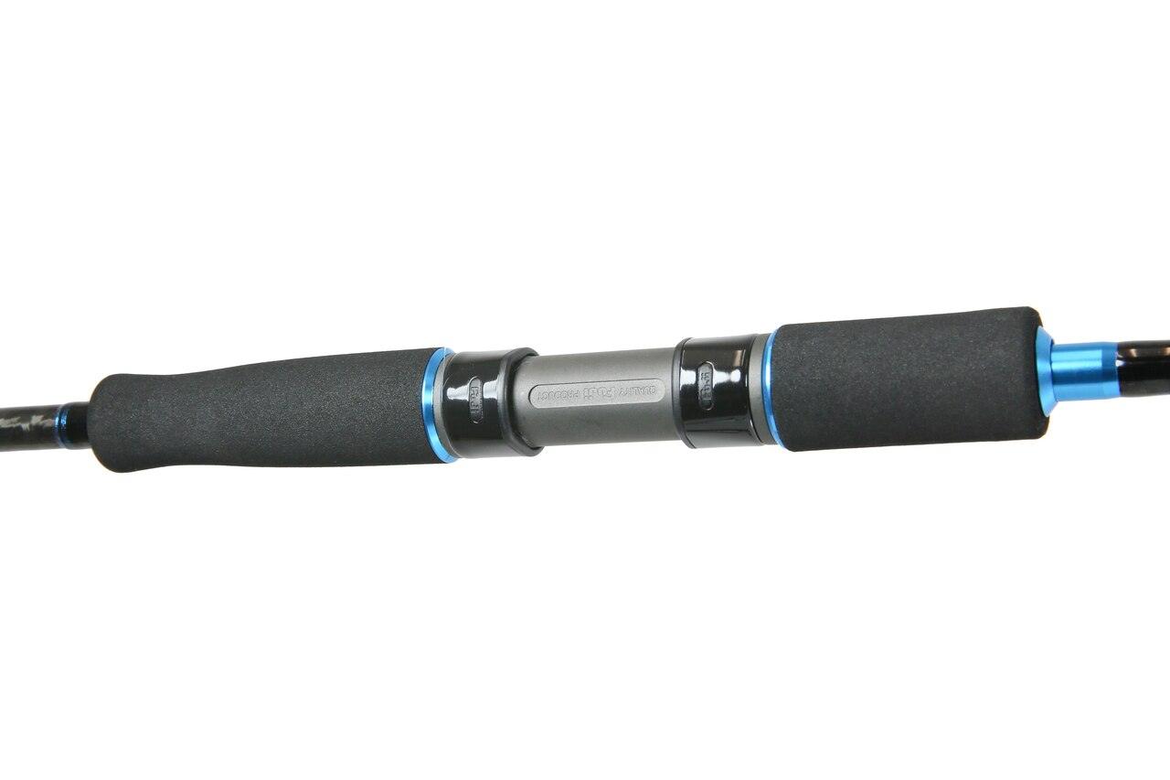 Jigging World Black Widow Inshore Spinning Rod - Lightweight Saltwater Fishing Rod for Bass, Snapper & Flounder | Perfect for Kayak, Pier & Shoreline Fishing