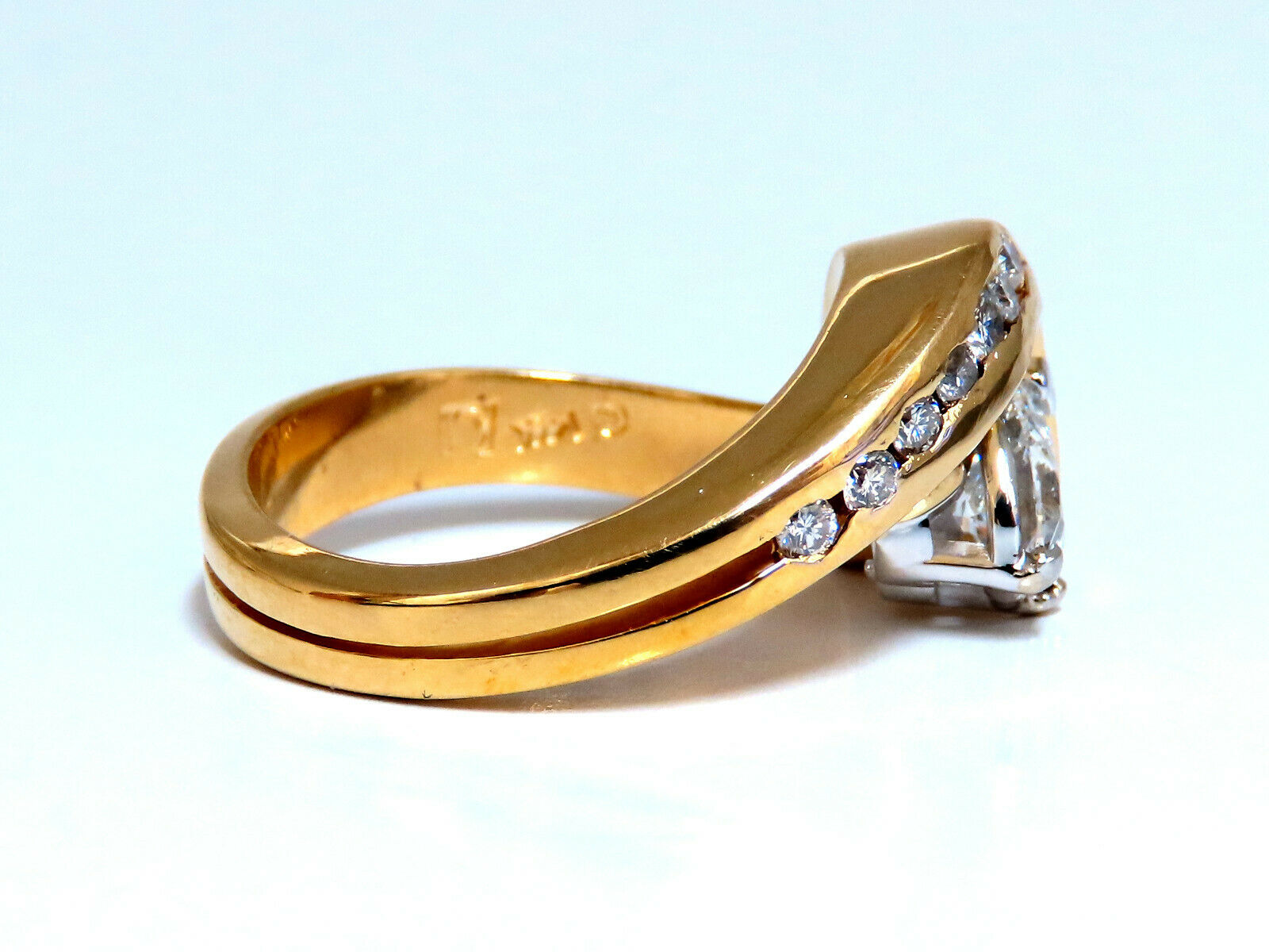 GIA Certified 0.61 Carat Heart Shaped Diamond Ring in 14K Gold - Classic G/I1 Clarity for Engagement, Anniversary & Valentine's Day Gift