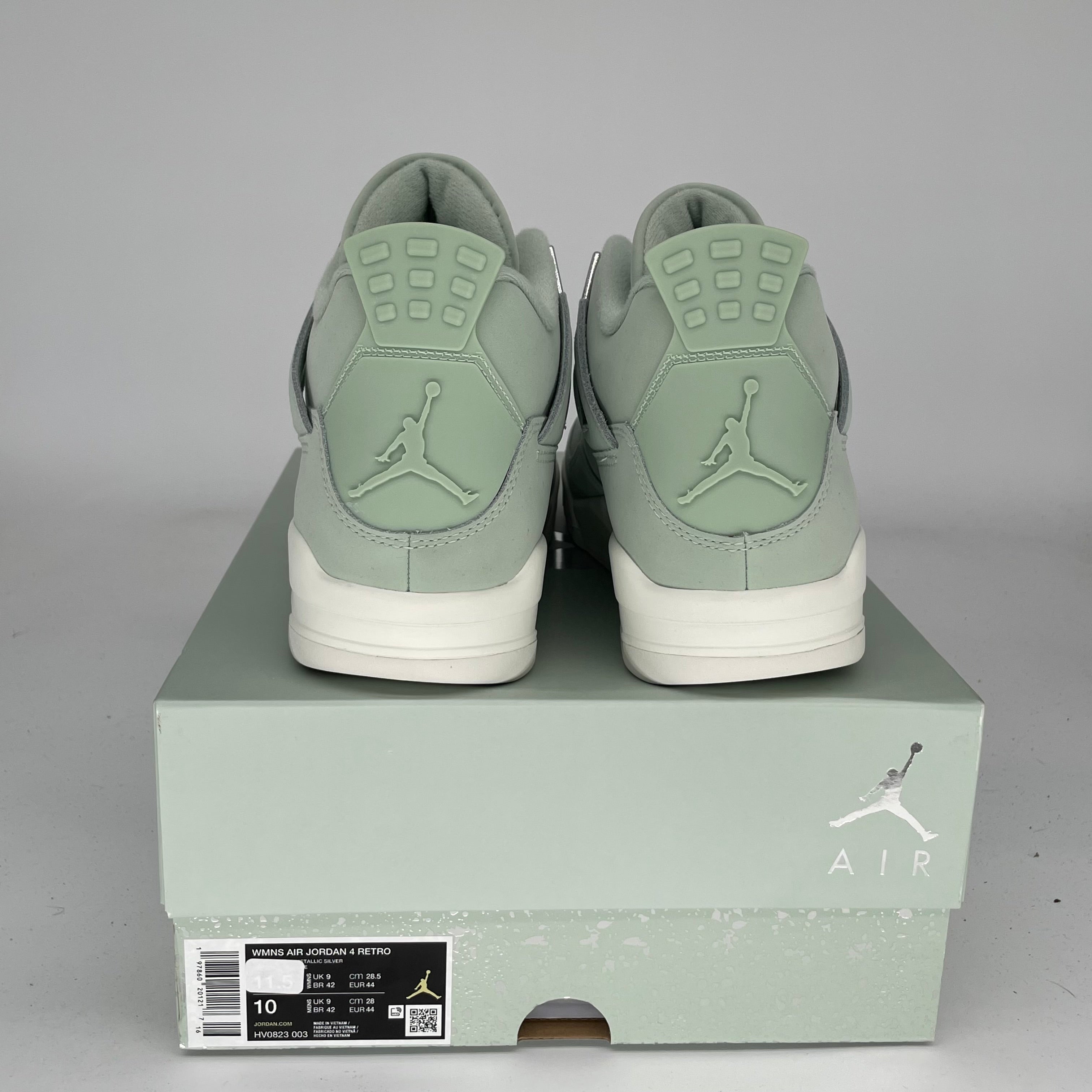Air Jordan 4 Retro SE 'Seafoam' Sail White Women's Size 10/11.5W - HV0823-003 | Sneakers for Running, Gym & Casual Wear
