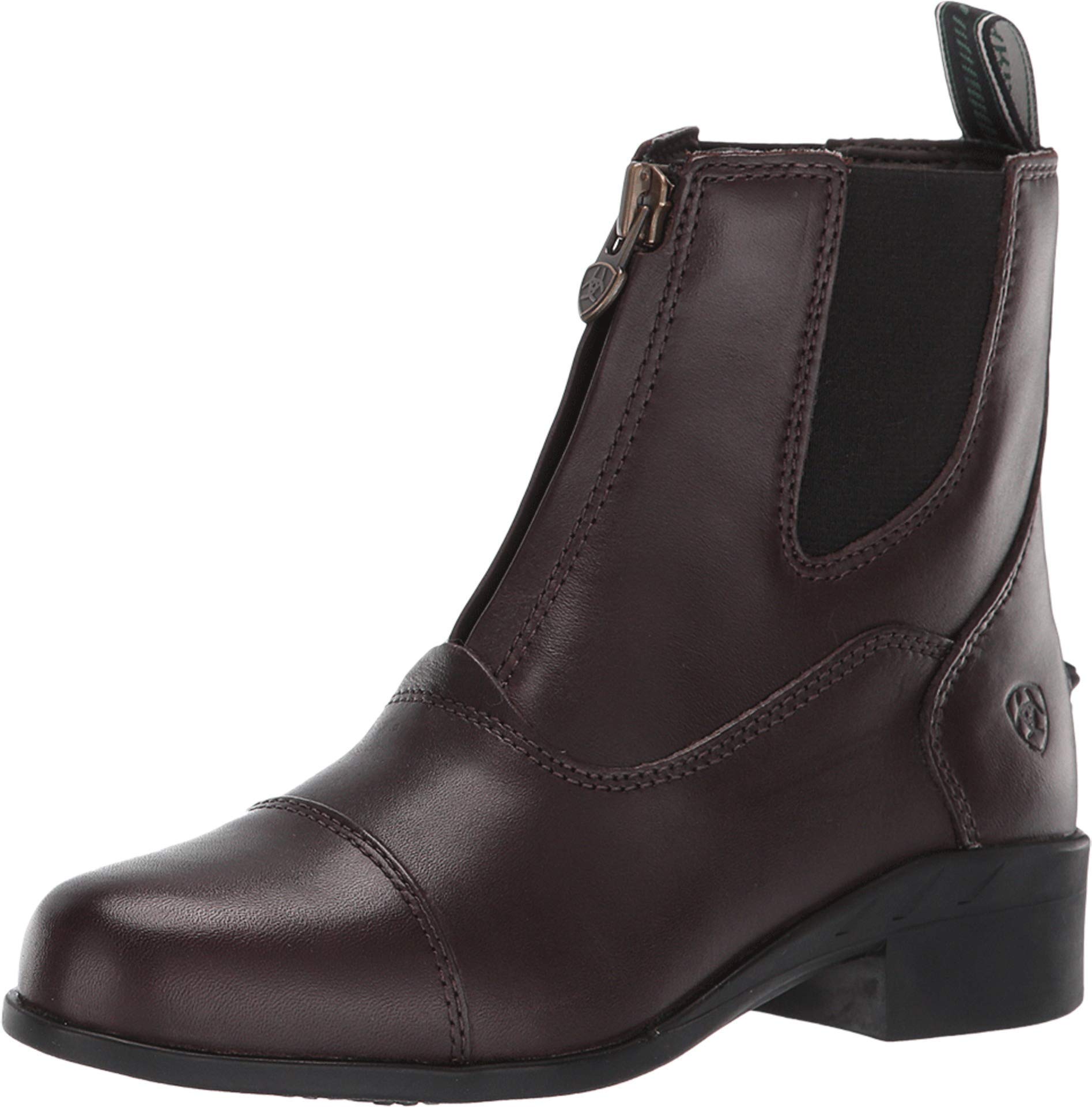 ARIAT Unisex-Child Devon IV Paddock Boots - Light Brown Size 13 - Durable Kids Equestrian Riding Boots for Horseback Riding & Stable Work