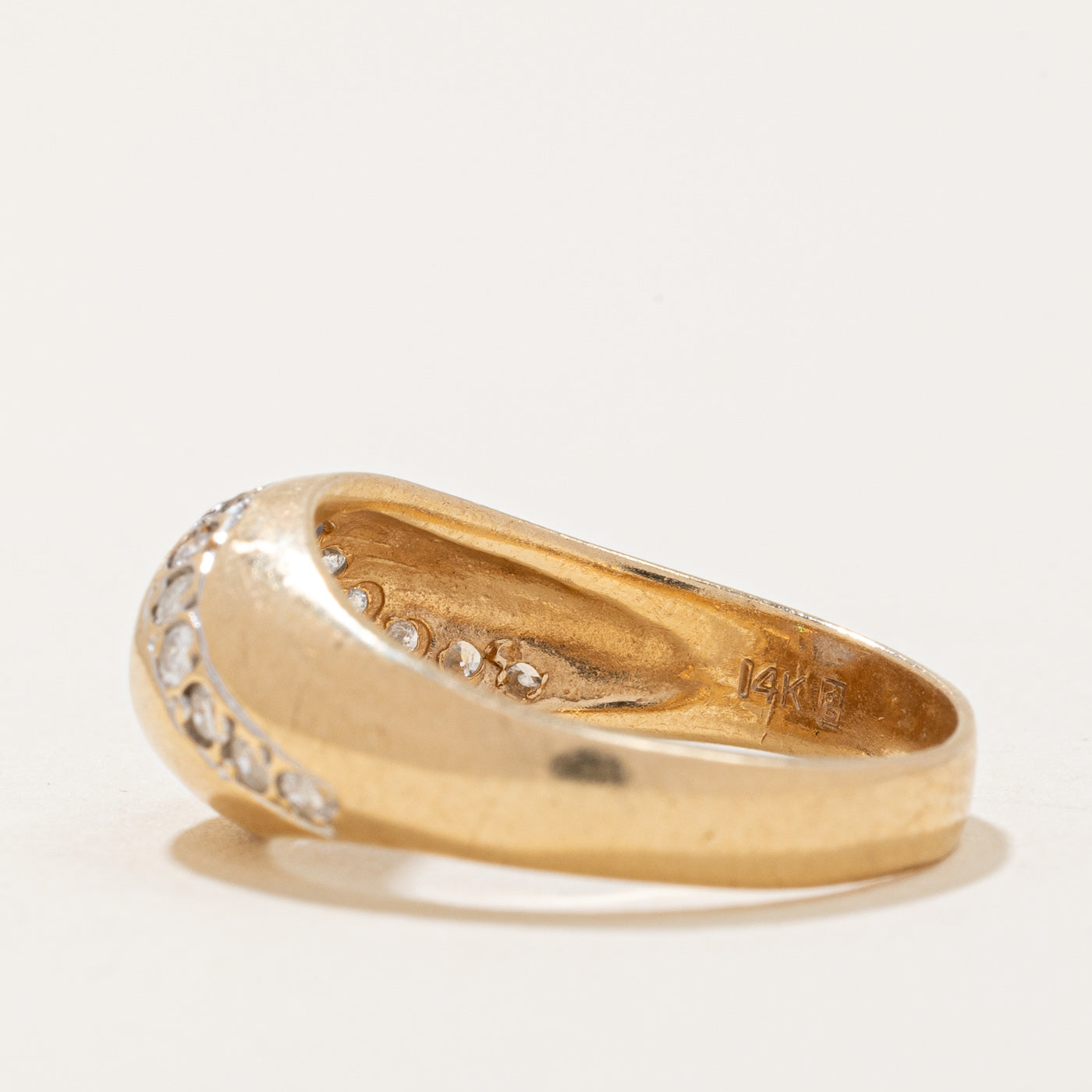 Exquisite 0.40ct Sapphire & 0.22ct Diamond Cocktail Dome Ring - Size 6 | Elegant Statement Jewelry for Evening Parties, Weddings & Special Occasions