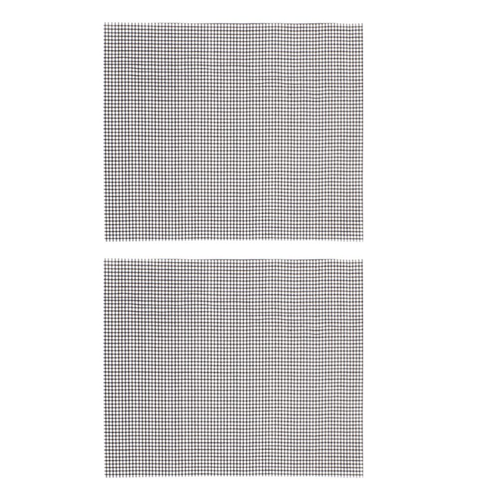 SOLUSTRE 2-Pack Stainless Steel Mesh Grill Mats - Heavy Duty BBQ Cooking Rack for Baking, Grilling & Cooling - Perfect for Outdoor BBQ, Camping, Backyard Parties & Kitchen Use