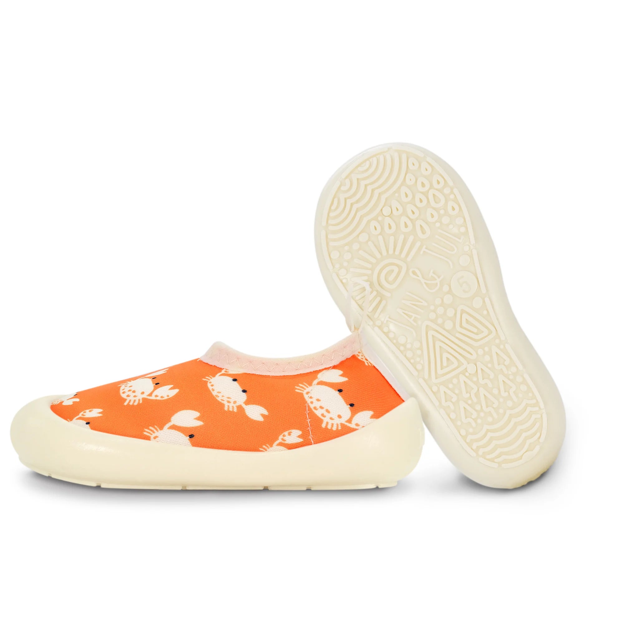 Jan & Jul Crabby Crab Toddler Water Shoes - Non-Slip Quick-Dry Baby Beach Shoes for Boys & Girls - Perfect for Swimming, Beach, Pool & Outdoor Play