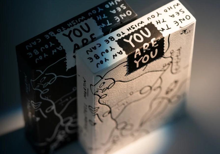 Shantell Martin Playing Cards by Theory11 - Premium Black Deck for Card Games, Magic Tricks & Collectibles | Unique Art Design for Poker, Bridge & Cardistry Enthusiasts