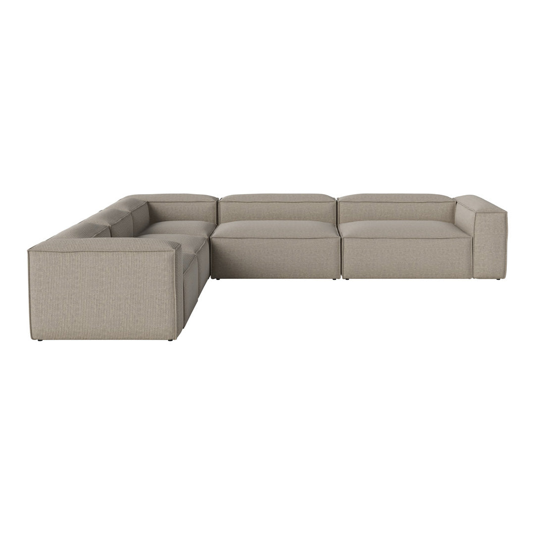 Cosima Corner Sofa - Modern L-Shaped Sectional Couch for Living Room, Home Theater & Lounge Spaces