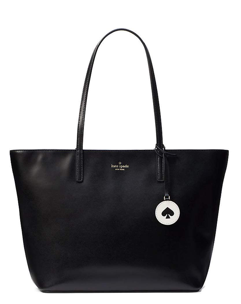 Kate Spade Tanya Genuine Leather Tote Bag for Women - Stylish Work Purse, School & Office Handbag, Spacious Travel Tote - Perfect for Business Meetings, Commuting & Weekend Getaways