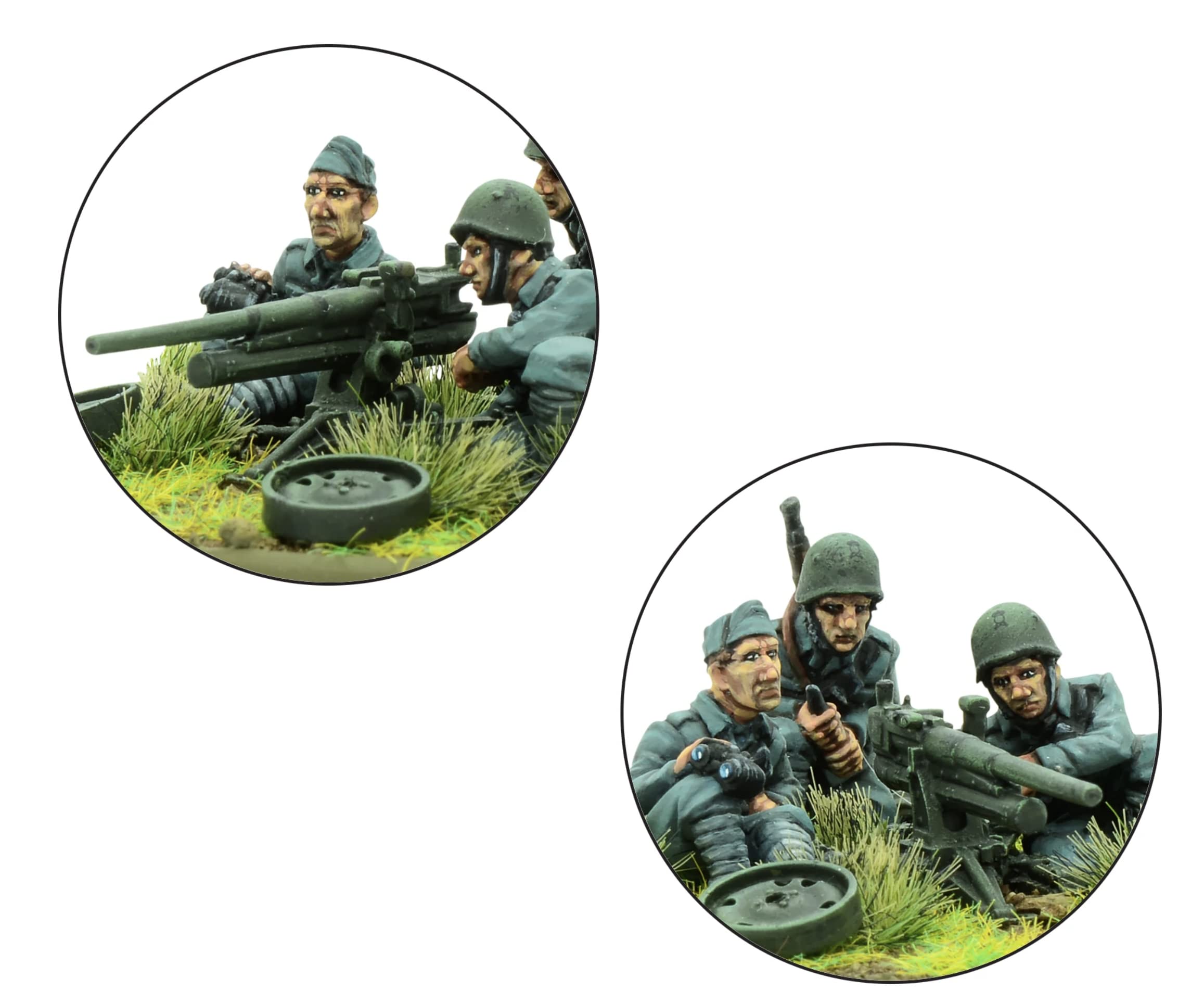 Italian Army Elefantino 47mm Anti-Tank Gun - Warlord Games - Wargaming Miniature