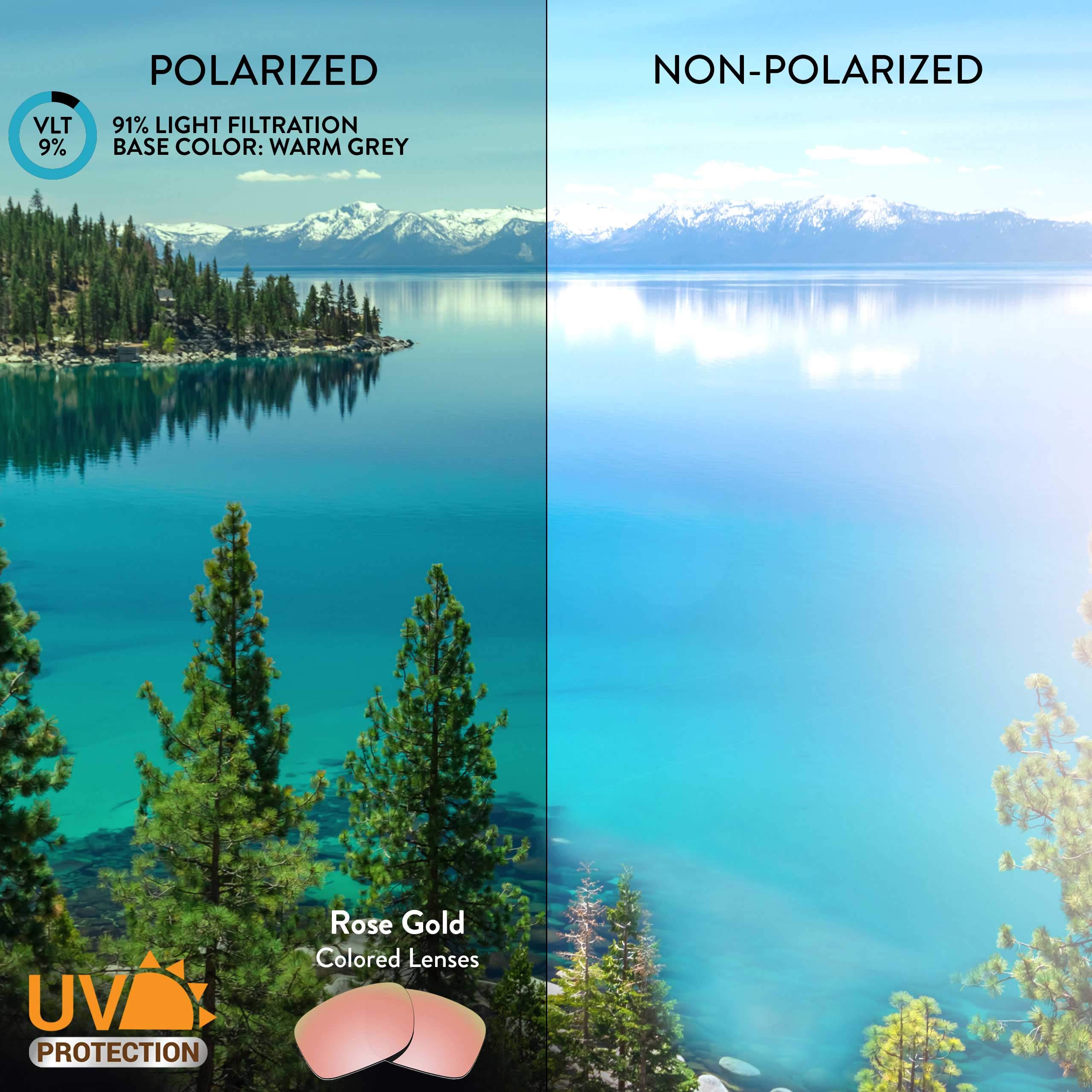 Apex Replacement Lenses for Electric Stacker Sunglasses - UV Protection, Scratch Resistant - Perfect for Outdoor Sports, Driving & Beach Activities