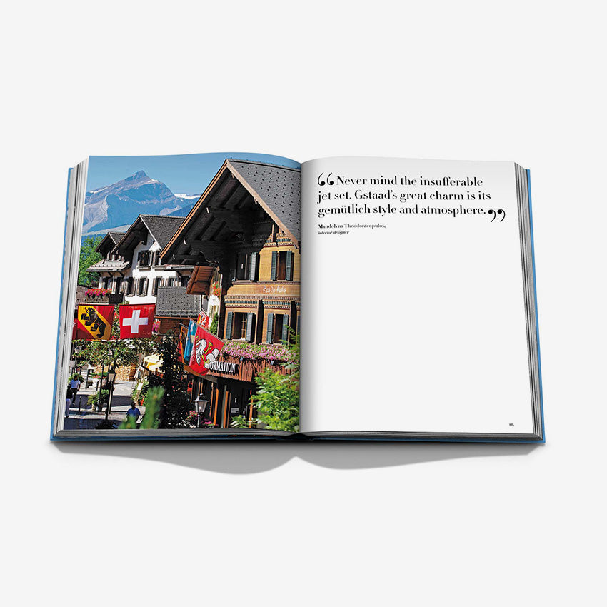 Assouline Gstaad Glam - Luxury Coffee Table Book | Perfect for Home Decor, Travel Inspiration & Gift Ideas