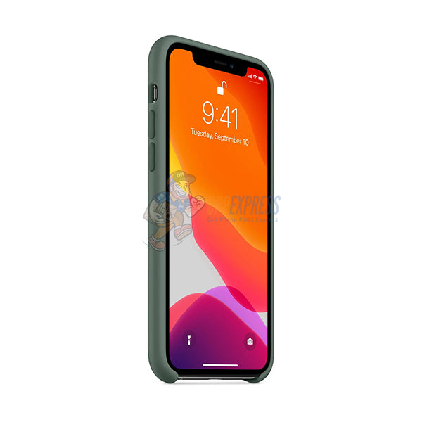 iPhone 11 Slim Soft Silicone Case - Shockproof Protective Cover (Dark Gray) for Everyday Use & Drop Protection