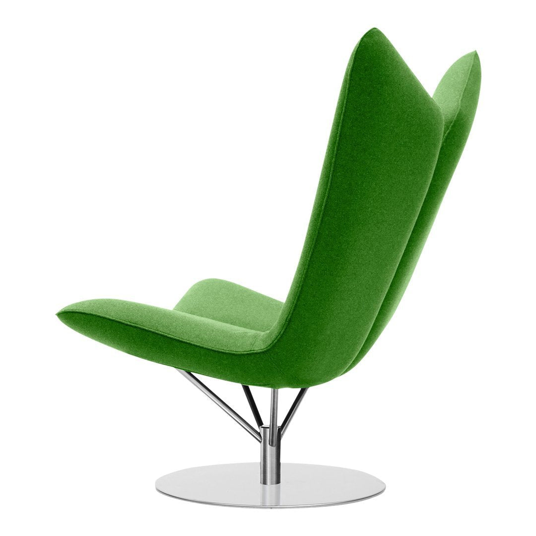Busk Hertzog Angel Chair - Modern Lounge Chair with Softline Fabric for Living Room, Bedroom, or Office - Comfortable Seating for Relaxing & Reading