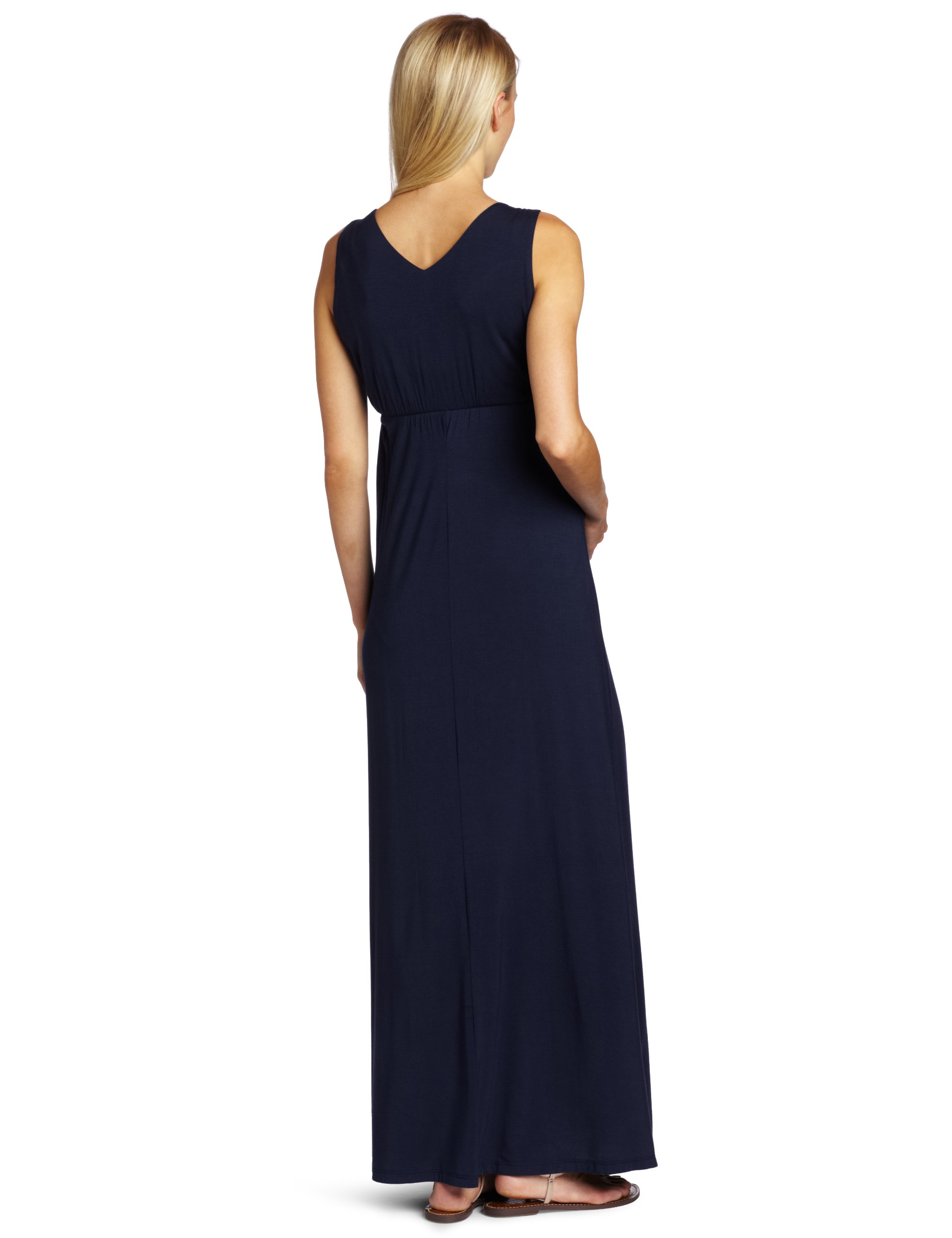 Stylish Maternity Maxi Dress for Women - Jessica Flowy Pregnancy Gown for Baby Showers, Maternity Photos & Everyday Comfort