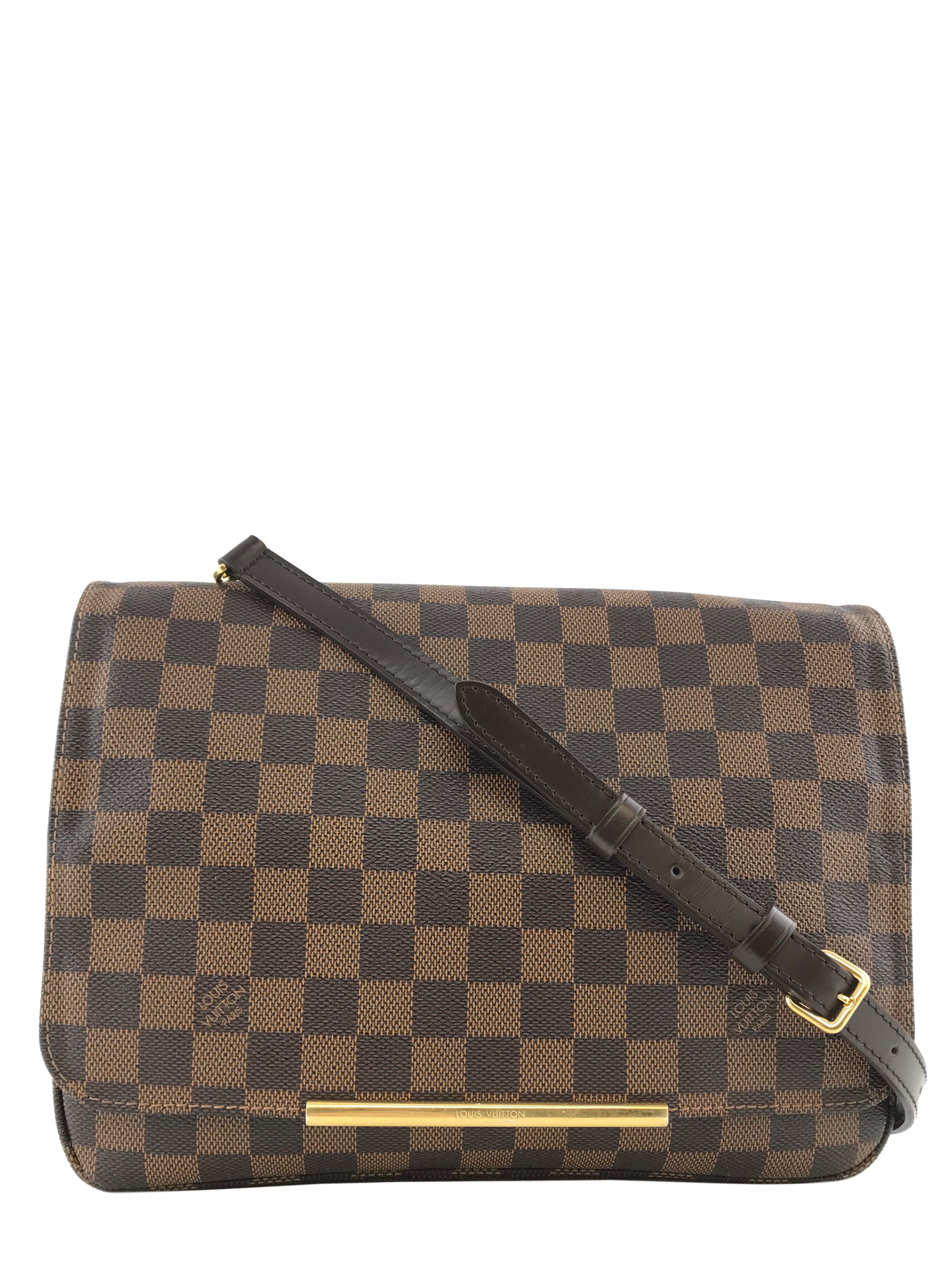 Authentic Louis Vuitton Damier Ebene Hoxton GM Shoulder Bag - Luxury Designer Handbag for Women | Perfect for Work, Travel & Everyday Use
