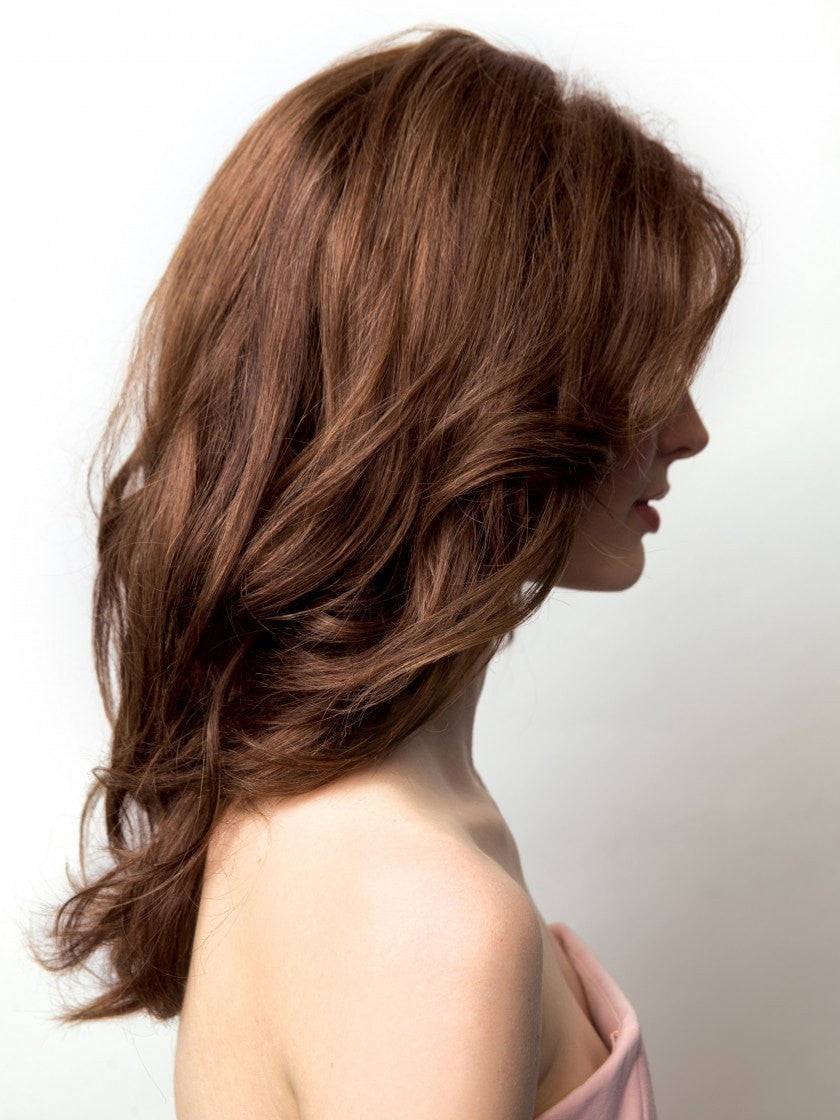 Charlotte (Wavy) Remy Human Hair Lace Front Wig with Mono Top | Natural Looking Heat Resistant Wig for Daily Wear & Cosplay | Perfect for Parties, Weddings & Special Occasions