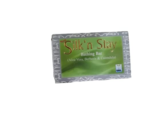 Glycerine Silk & Stay Soap Bar - 75g Anti-Acne Bathing Soap for Clear Skin (Pack of 6) | Gentle Cleansing for Face & Body, Ideal for Daily Skincare Routine