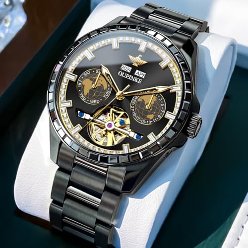 G3280: Black band & black dial