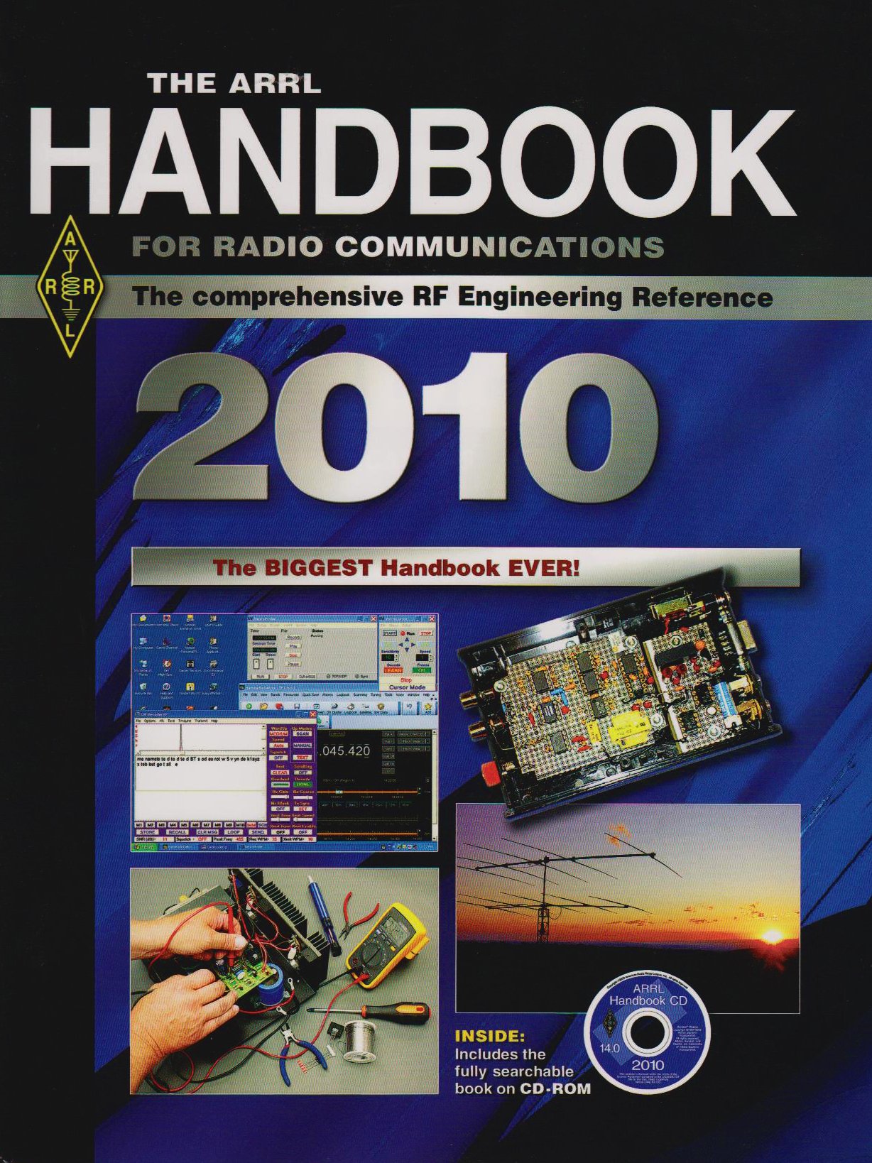 ARRl Handbook for Radio Communications 2010 - Complete RF Engineering Guide for Amateur Radio & Wireless Technology | Ham Radio Reference Book for Engineers & Hobbyists