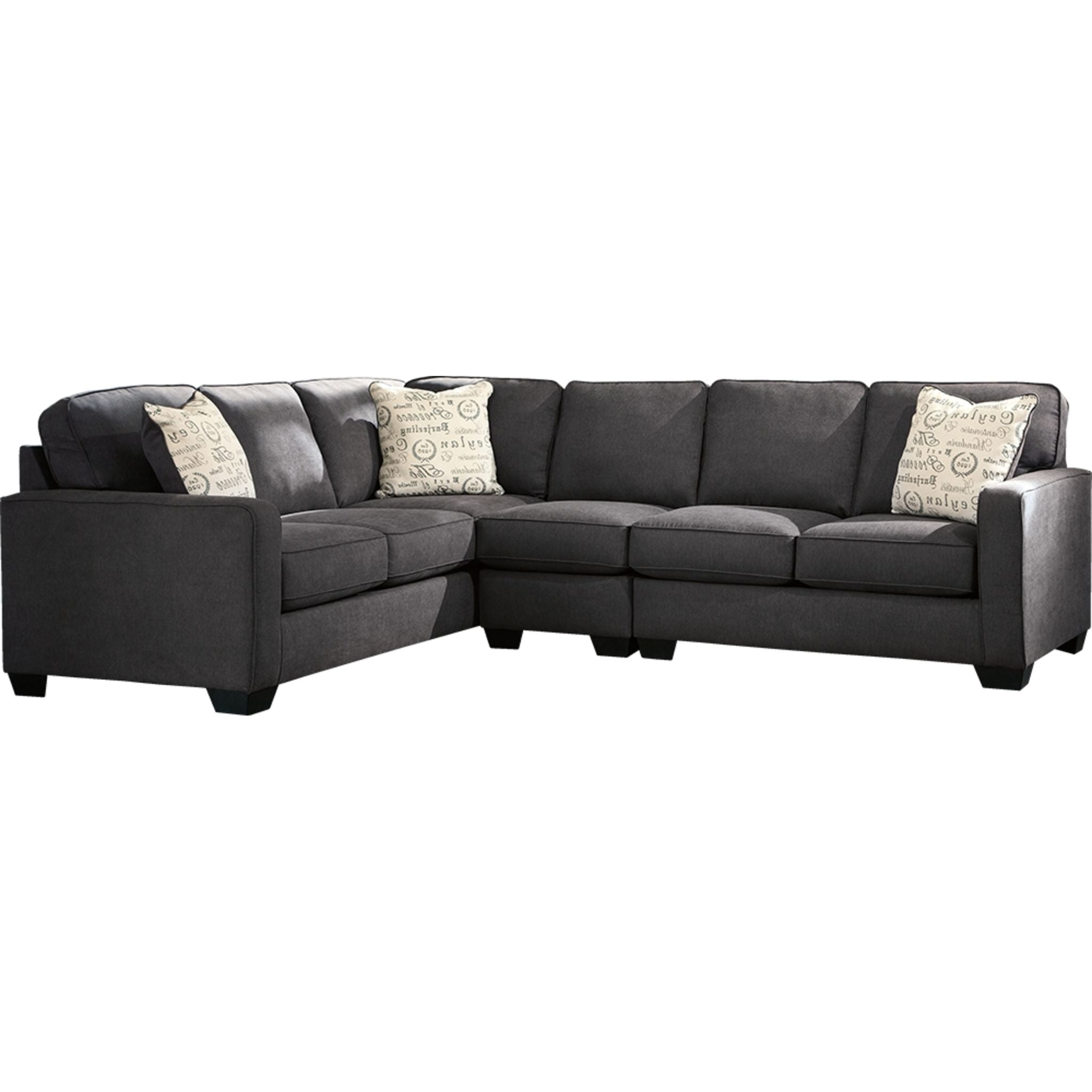 Alenya 3-Piece Modern Sectional Sofa Set with Reversible Chaise - Comfortable L-Shaped Couch for Living Room, Apartment & Small Spaces - Perfect for Family Gatherings, Movie Nights & Relaxing