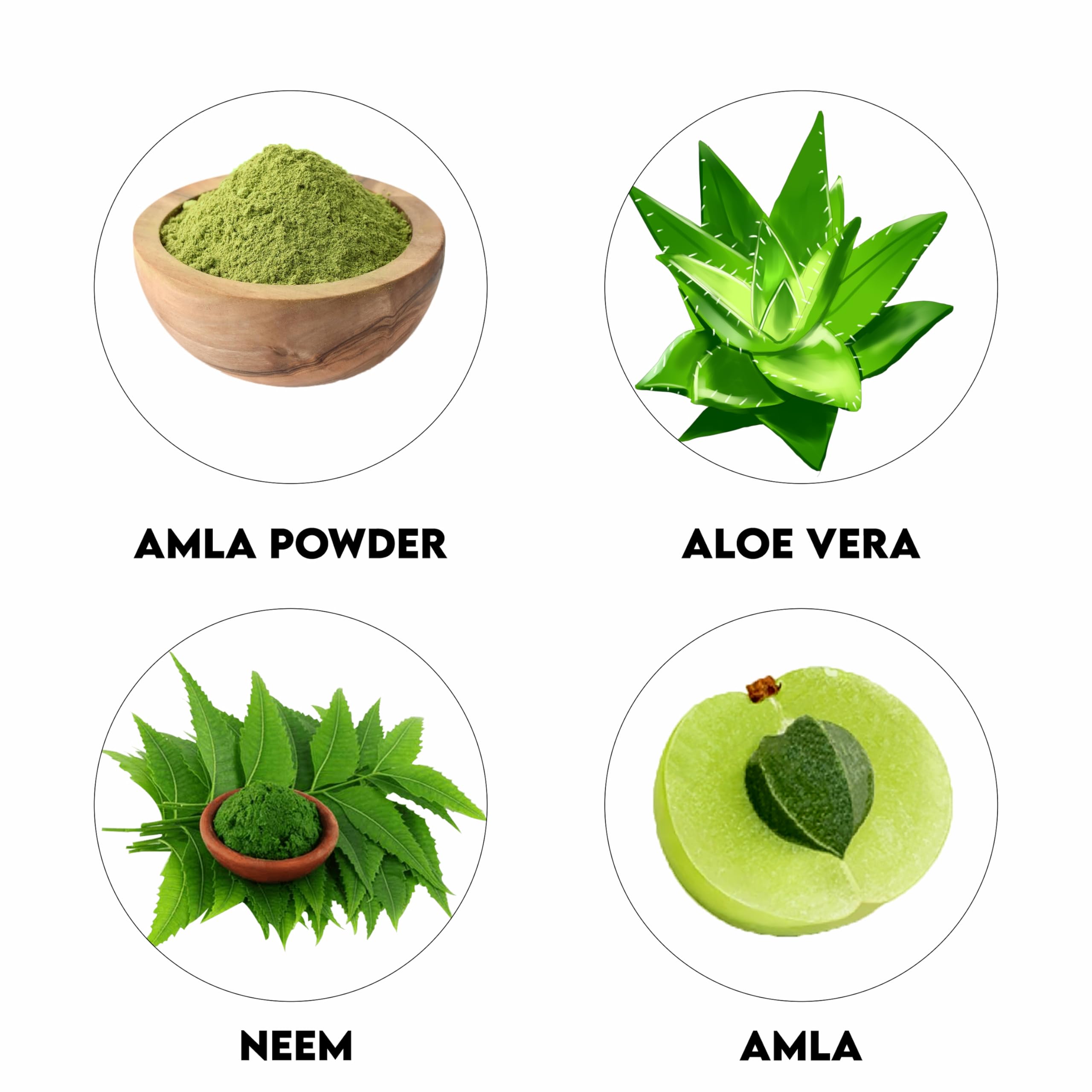 Organic Amla Powder for Hair Growth & Care - 500g | Pure Indian Gooseberry Powder for Stronger, Healthier Hair | Perfect for DIY Hair Masks & Natural Hair Treatments