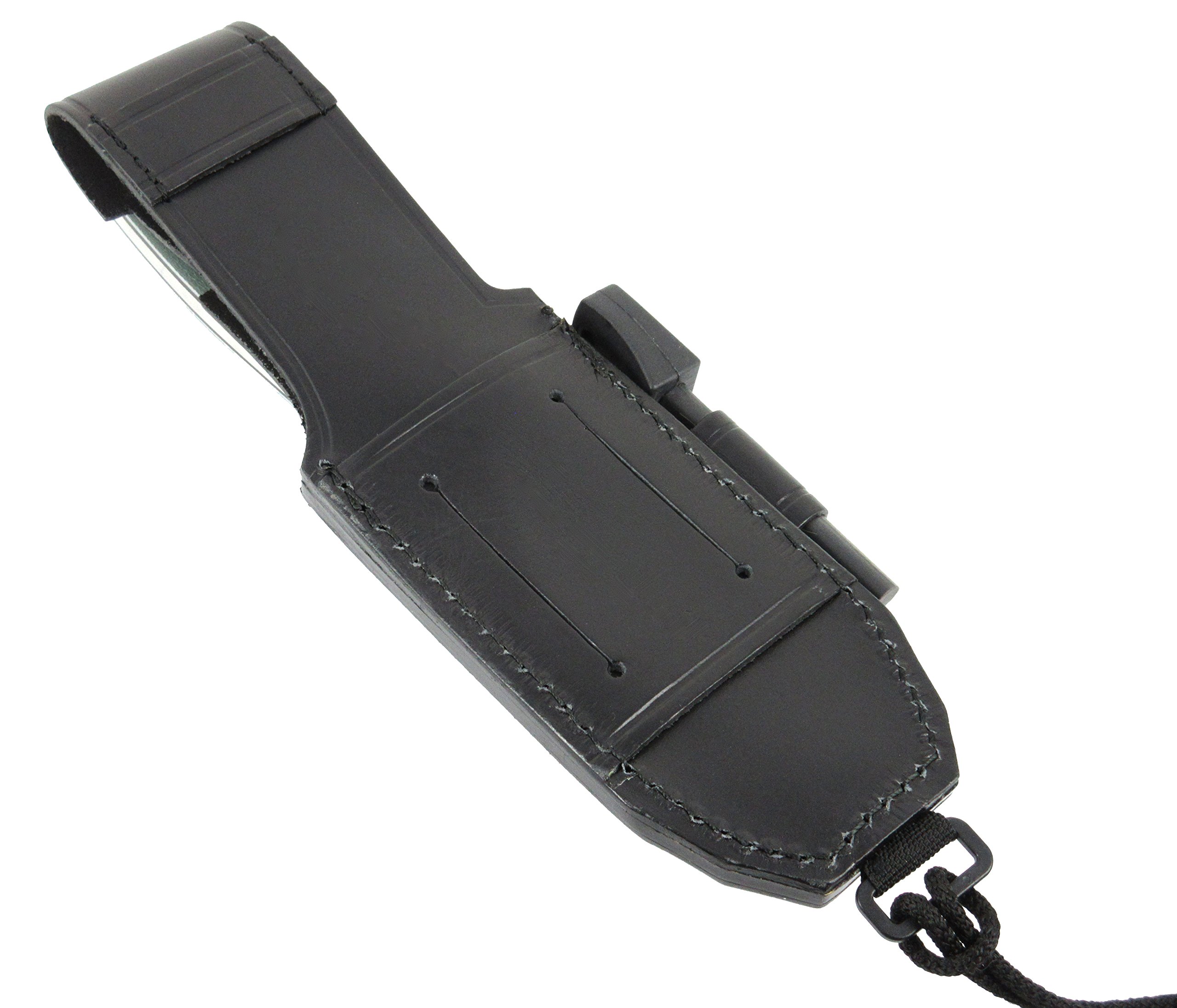 JEO-TEC No.21 Full Tang Bushcraft Survival Knife - N690C Steel Fixed Blade Hunting & Camping Knife with Leather Sheath (Horizontal/Vertical Carry) - Includes Fire Starter Scraper - Perfect Outdoor Gift for Men, Hikers & Survival Enthusiasts | Ideal for Camping, Hunting, Bushcraft & Emergency Preparedness