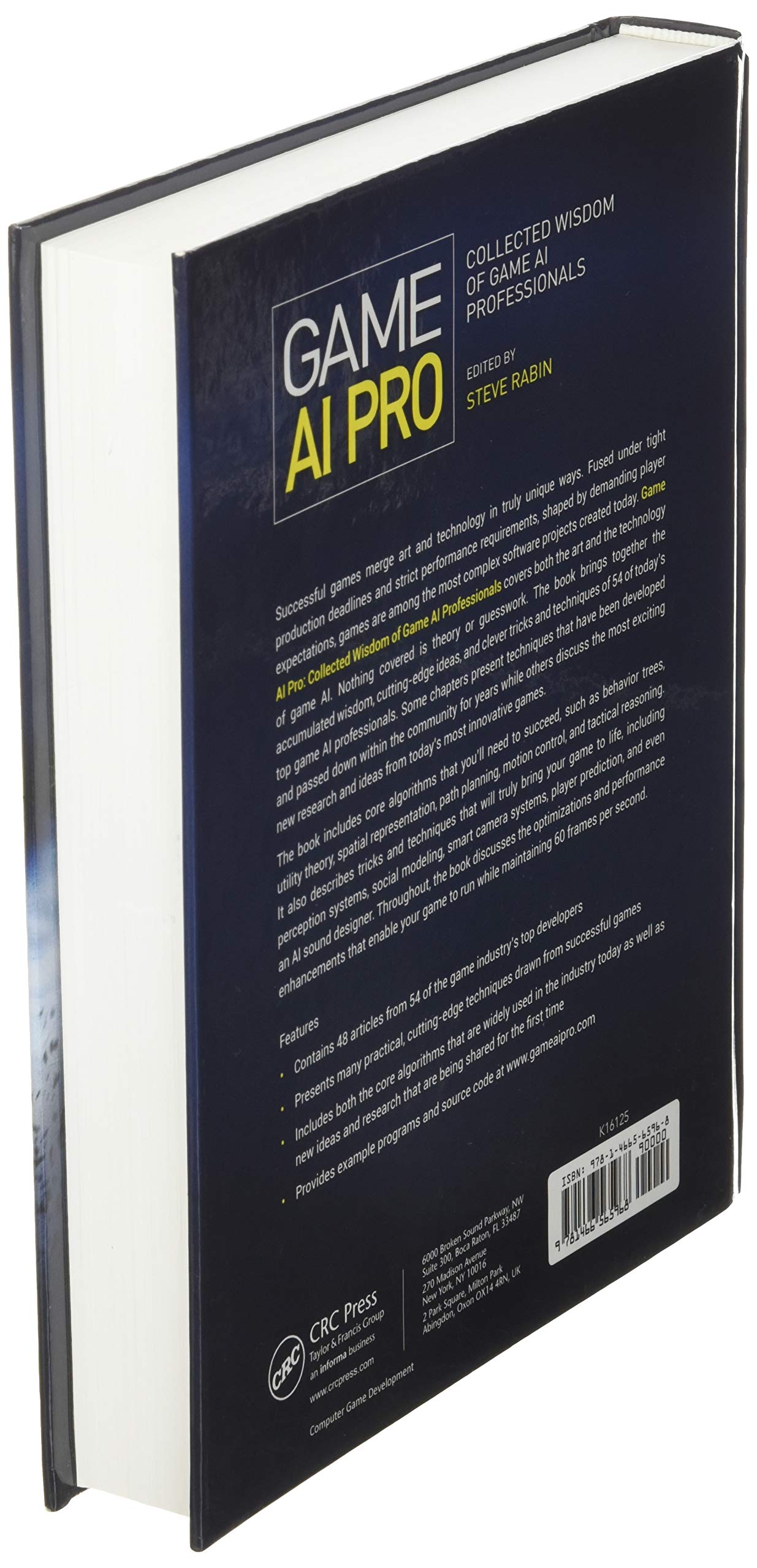 Game AI Pro: Expert Insights and Strategies from Game AI Professionals - Essential for Game Developers and AI Enthusiasts