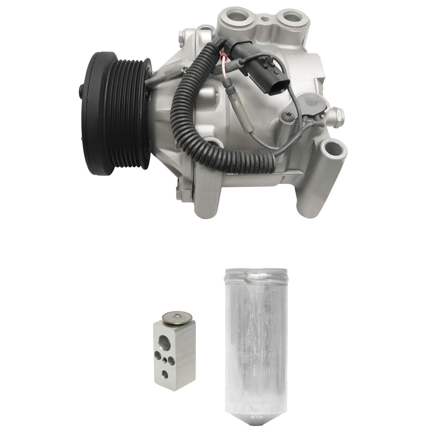 RYC Automotive AC Compressor & Clutch Kit KT AB05 - Compatible with Multiple Car Models | Perfect for AC System Repair & Replacement